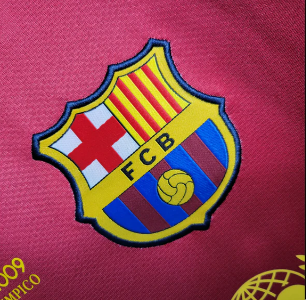 FC Barcelona Retro 08-09 Heimstadiontrikot - Fanversion - Messi