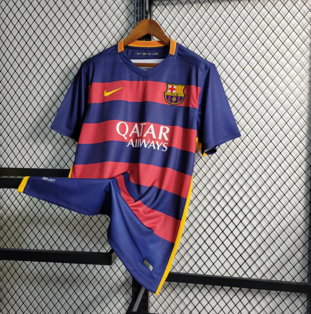 قميص نادي برشلونة 15/16 الأساسي ريترو