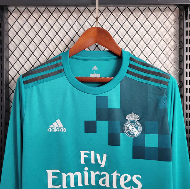 قميص ريال مدريد 2017/18 أزرق بأكمام طويلة - رونالدو 7