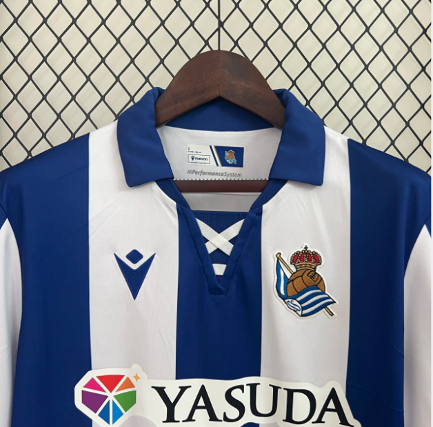 REAL SOCIEDAD HEIMTRIKOT 24/25 - Fan-Version