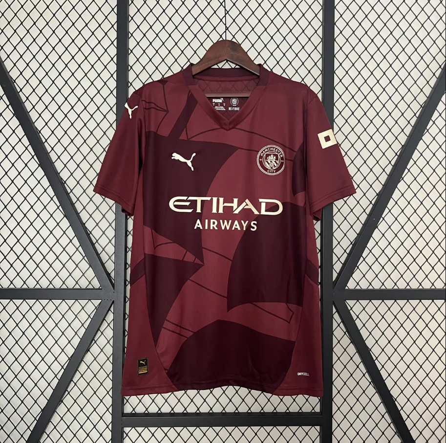 Manchester City 24/25 Drittes Trikot - Fan-Version