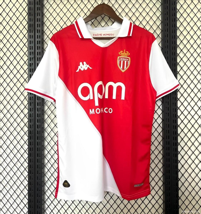 24/25 AS Monaco Heimtrikot - Fan-Version