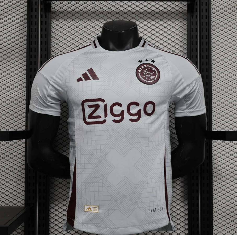 2024-2025 Ajax Amsterdam Drittes Auswärts-Fußballtrikot - Spielerversion