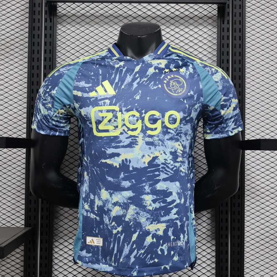 2024-2025 Ajax Amsterdam Auswärts-Fußballtrikot - Spielerversion