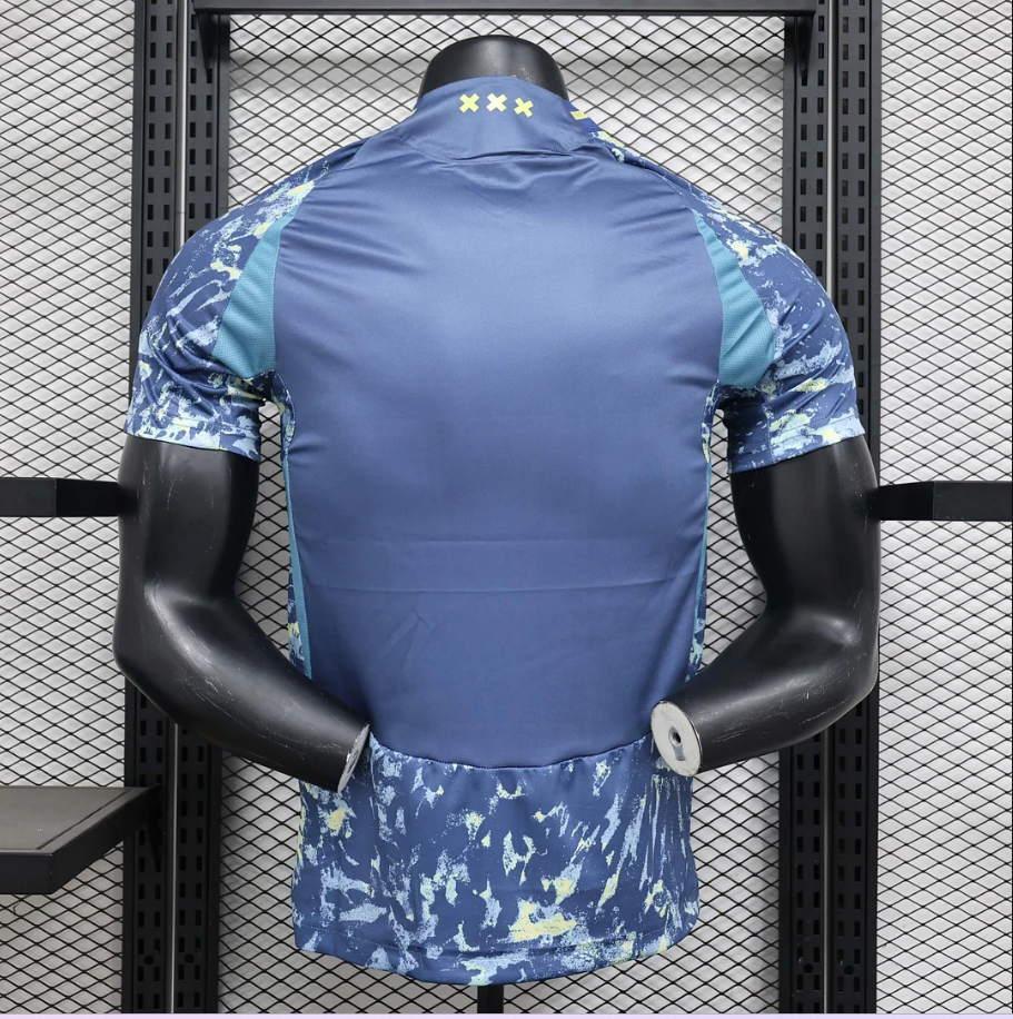 2024-2025 Ajax Amsterdam Auswärts-Fußballtrikot - Spielerversion