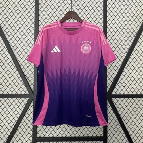 Deutschland 2024 Auswärtstrikot, rosa, Fan-Version
