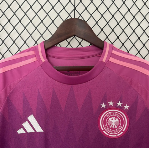 Deutschland 2024 Auswärtstrikot, rosa, Fan-Version