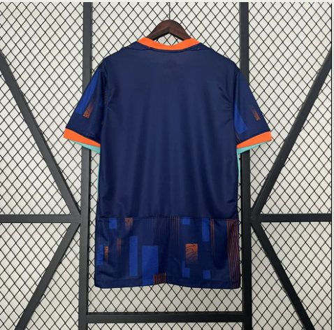 Niederlande 2024 Auswärtstrikot - Fans-Version Blau