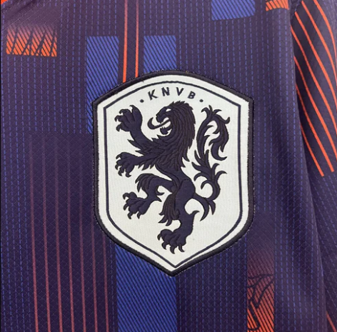Niederlande 2024 Auswärtstrikot - Fans-Version Blau