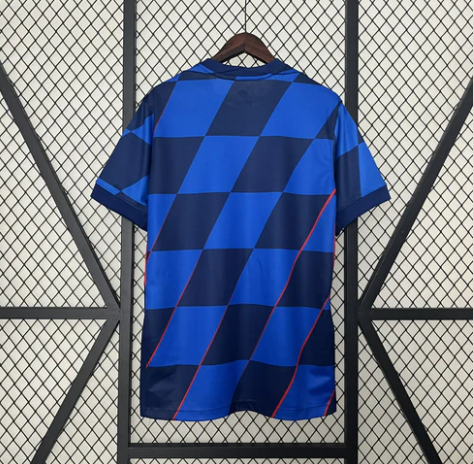 Kroatien 2024 Auswärtsstadiontrikot - Fans Version