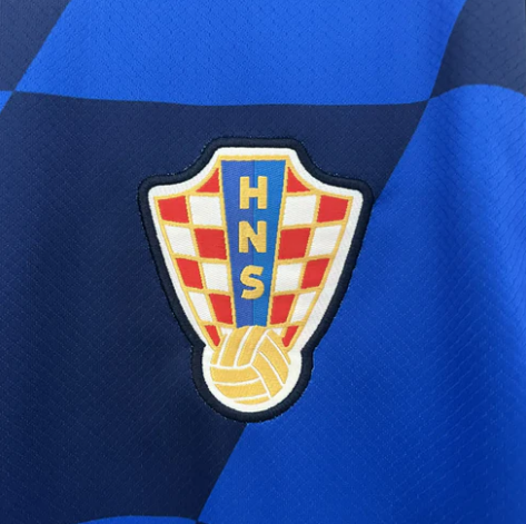 Kroatien 2024 Auswärtsstadiontrikot - Fans Version