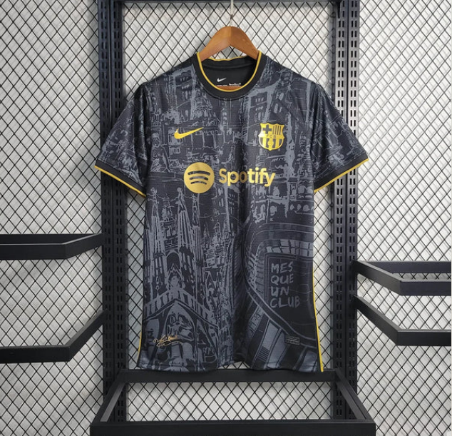 FC Barcelona 23/24 Schwarzes Trikot (Sonderedition)