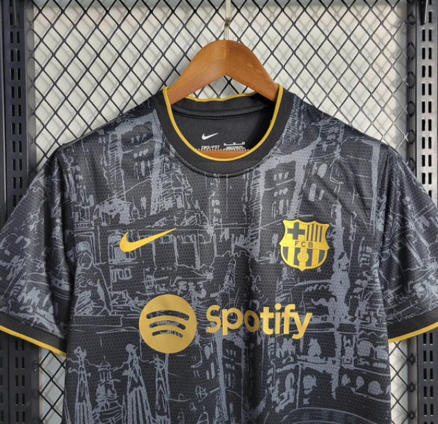 FC Barcelona 23/24 Schwarzes Trikot (Sonderedition)