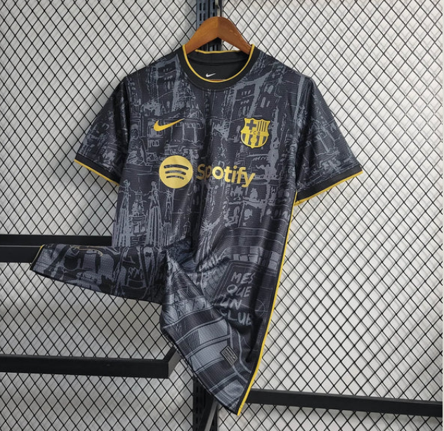 FC Barcelona 23/24 Schwarzes Trikot (Sonderedition)