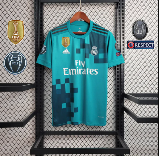 Retro Real Madrid 17-18 Retro Drittes Trikot Ronaldo