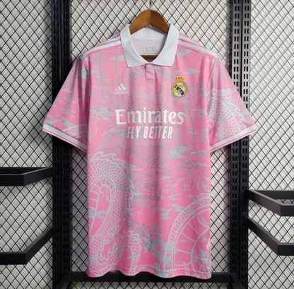 قميص ريال مدريد التنين الوردي (إصدار خاص)