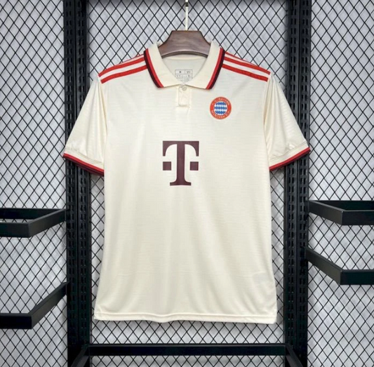 2024/2025 Spielerversion Bayern München Drittes Auswärtsfußballtrikot - Fanversion