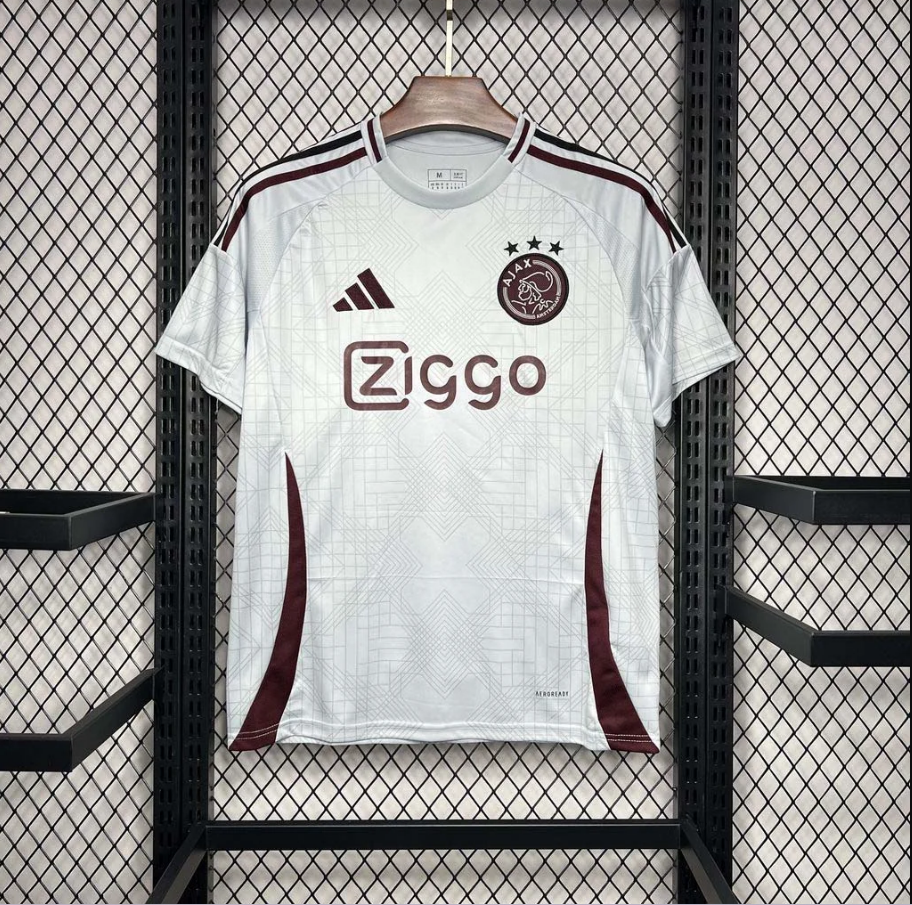 2024-2025 Ajax Amsterdam Drittes Auswärts-Fußballtrikot - Fan-Version