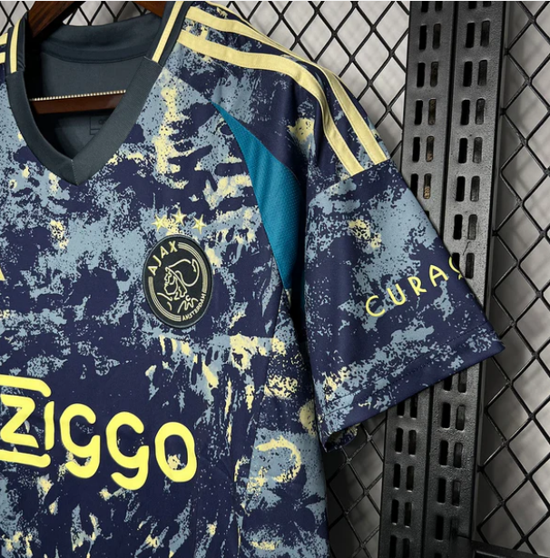 2024-2025 Ajax Amsterdam Auswärts-Fußballtrikot - Fan-Version