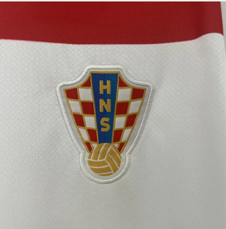 Kroatien 2024 Heimstadiontrikot - Fans Version